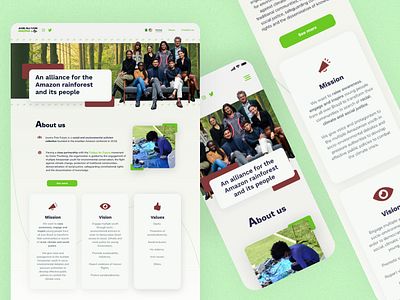 NGO Responsive Website design responsive ui ux