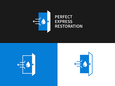 Perfect Express Restoration - Logo design branding design graphic design logo