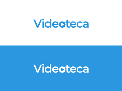 Videoteca branding design logo