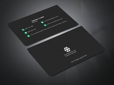 Business Card Design clean color conept creative design