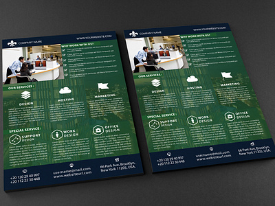 corporate flyer design