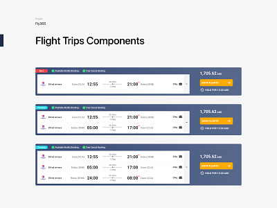 Flight Trips Components