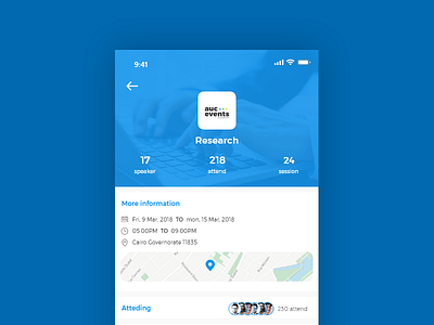 Event app cards design discovery events ios map mobile profile ux