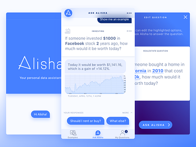 Ask Alisha: your personal data assistant