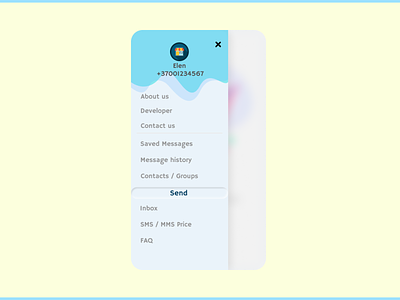 Boolky mobile menu design figma menu design mobile app neomorphism ui