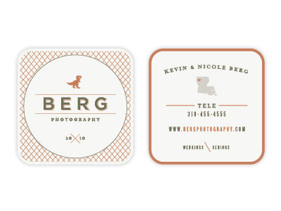 Berg Photography Business Card