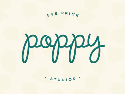 Poppy Studios braizen hand drawn jasmine byers jasmine ellesse jasminellesse photography poppy script teal