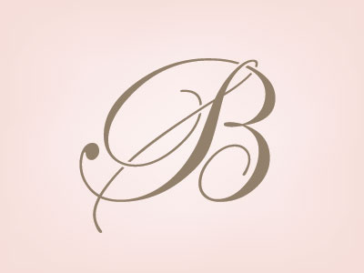 bridal monogram