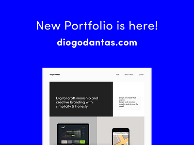New Portfolio brand design freelance grid layout portfolio update web design