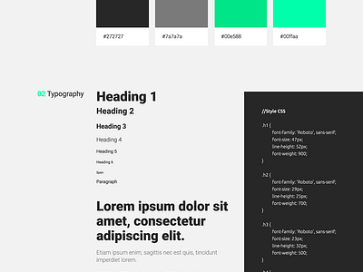 WIP – Style Guide by Diogo Dantas on Dribbble