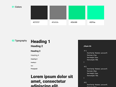 WIP – Style Guide