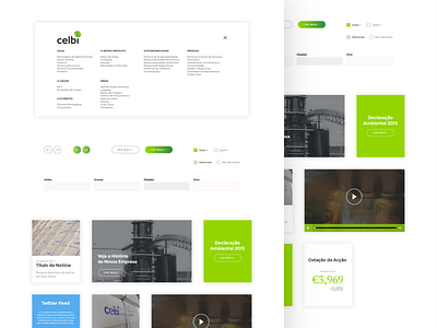 Compents behance components corporate freelance freelancer project style guide work