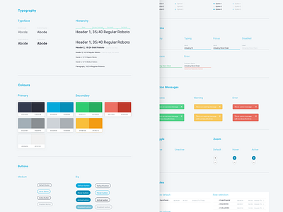 Dashboard UI Style Guide app dashboard design flat styleguide ui user experience user interface ux web web design