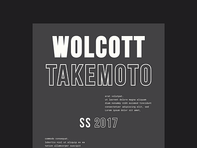 Wolcott Takemoto Brand Exploration