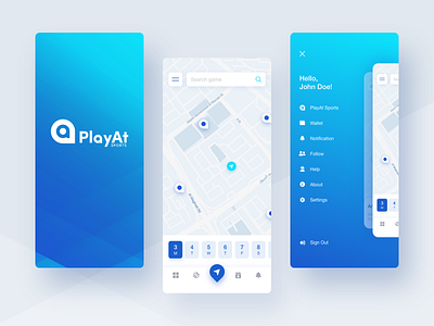 New concept for PlayAt Sports app