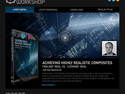 Gnomon Workshop Newsletter Design dvd email email newsletter html newsletter