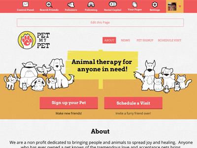 Nationbuilder Theme - Pet My Pet