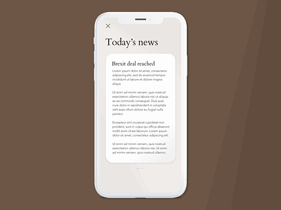 News Briefing App