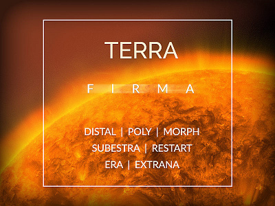 Terra Firma minimal nova space sun sunshine