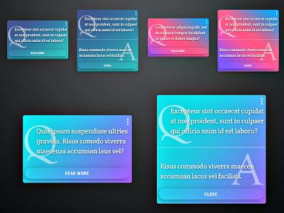 Question and Answer cards cards cards ui commonly asked questions faq faqs