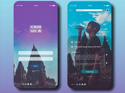 kemana hari ini mobile app design