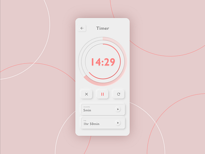 Daily UI #14 - Countdown Timer app dailyui design timer ui ui ux