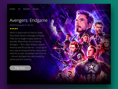 Avengers End Game designs, themes, templates and downloadable graphic  elements on Dribbble