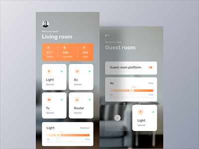 Smart Home  App UI