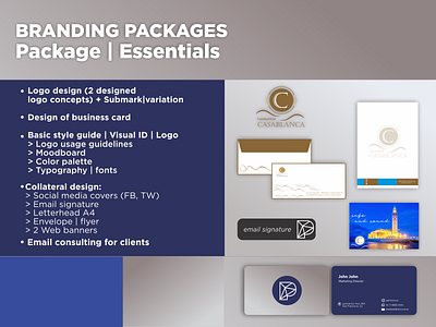 Branding Package branding design concept logos logotype minimal typography vector