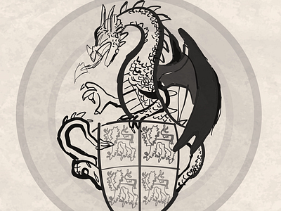 Red Dragon flaticon vector