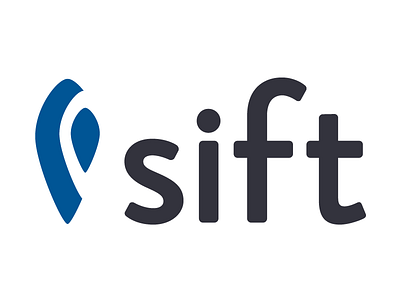 Sift Logo brand icon logo recycle sift wordmark