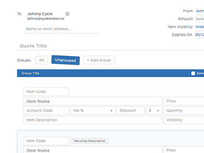 Group Tag Organizing (WIP) buttons data forms ui user experience user interface ux