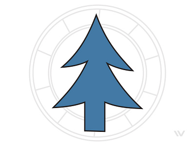Dipper gravity falls icon illustration tree vector