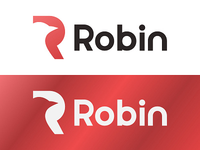 Robin Branding icon logo robin type vector wordmark