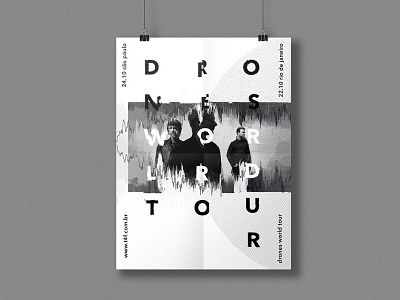 Muse - Drones World Tour Poster band poster drones drones tour muse poster