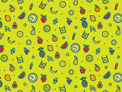 Fruits pattern brand fruits grape icons juice mango orange papaya pattern strawberry vector watermelon