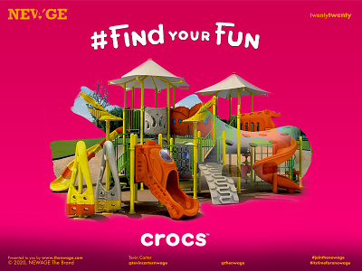 Find Your Fun By NAE adobe photoshop allartist branding campaign change crocs design find fun love munipluation my daughter photo photomanipulation photos photoshop pink shoes