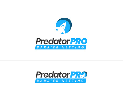 Predator Pro Logo Design brand branding clean design flat identity illustration logo minimal typography