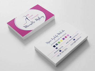 MamaBe Styling business card