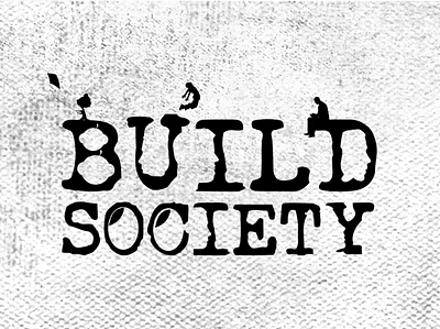 Build Society commnity logo design society
