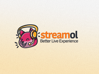 Streamol Logo logo design logo design branding stream streamer