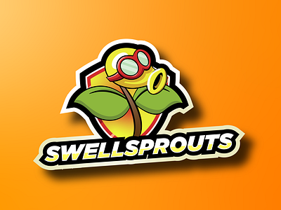Swellsprouts Mascot Logo
