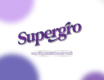 Supergro Product Logo cosmetic logo product design product logo