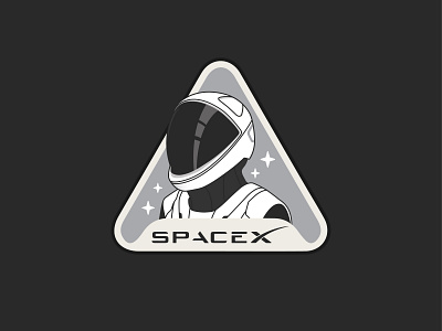 SpaceX Starman adobe adobe illustrator art badge design icon illustration illustrator inspo logo nasa rocket space spacex starman vector