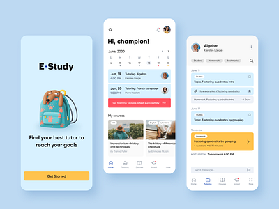 Student App Designs Themes Templates And Downloadable Graphic Elements On Dribbble