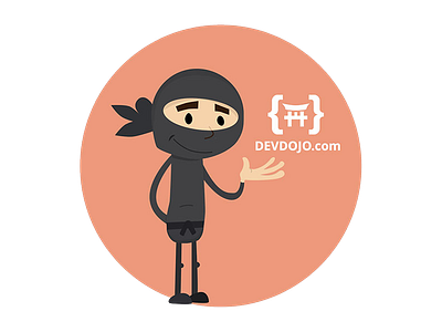 Devdojo Ninja cool ninja ninja ninja mascot