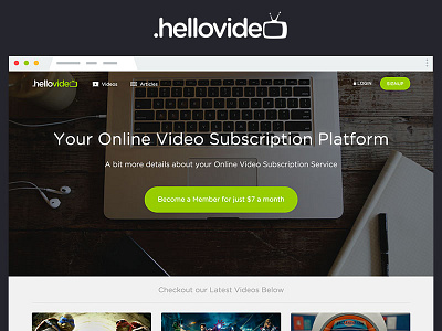 Hellovideo - Video CMS hello video hellovideo video cms video subscription platform