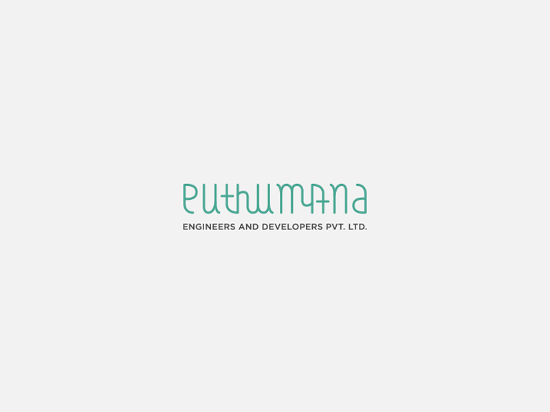 Puthumana Ambigram logo ambigram graphic design lettering logo type typography
