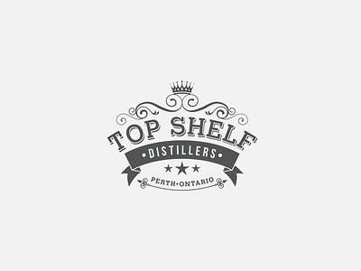 Top Shelf Logo design graphic design lettering logo print type typography web