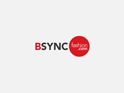Bsync.com Logo design graphic design logo print type typography web